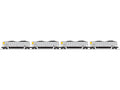 Lionel O Scale Pennsylvania Power & Light Rotary Gondola 4 Pack No. 684020