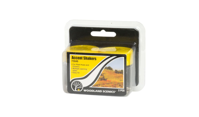 Woodland Scenics Accent Shakers 2 Pack No. FS646