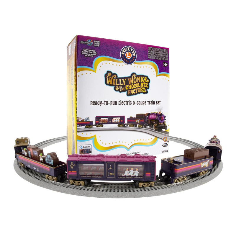 Lionel Willy Wonka & The Chocolate Factory LionChief Bluetooth 5.0 Set
